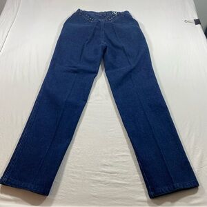 Rockies Jeans Bareback High Rise Bootcut 9/10 Cowgirl Western Blue Denim Jeans